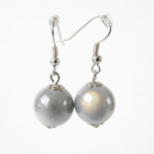 Boucles d'oreilles marianne blanche Perlipopette bijoux artisanaux