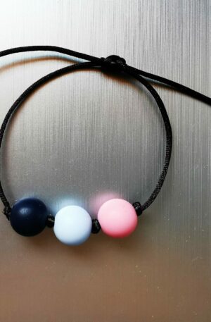 Bracelet enfant Elon Marine bleu rose