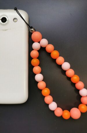 Bijoux de téléphone - orange dégradée